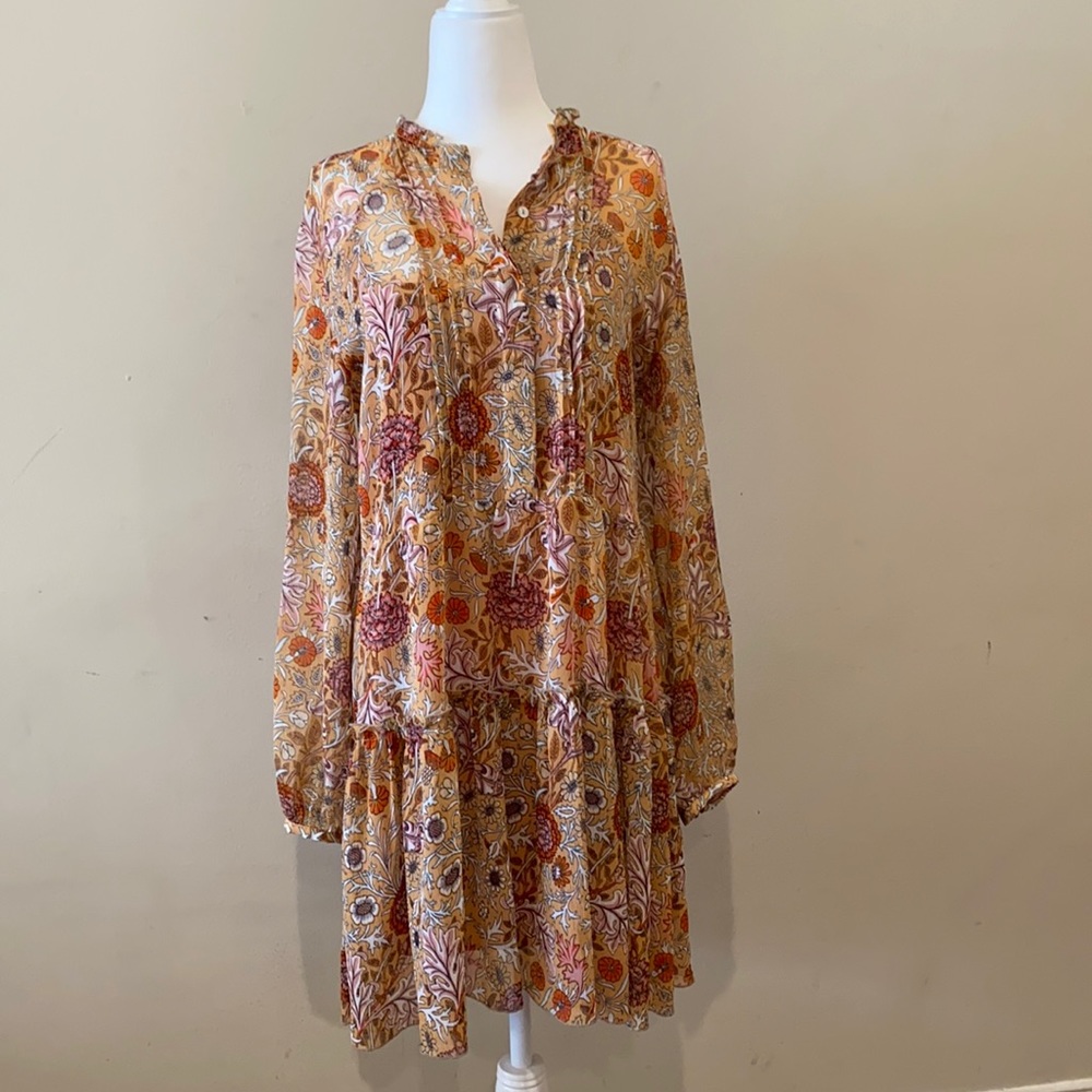 mango tiered dress